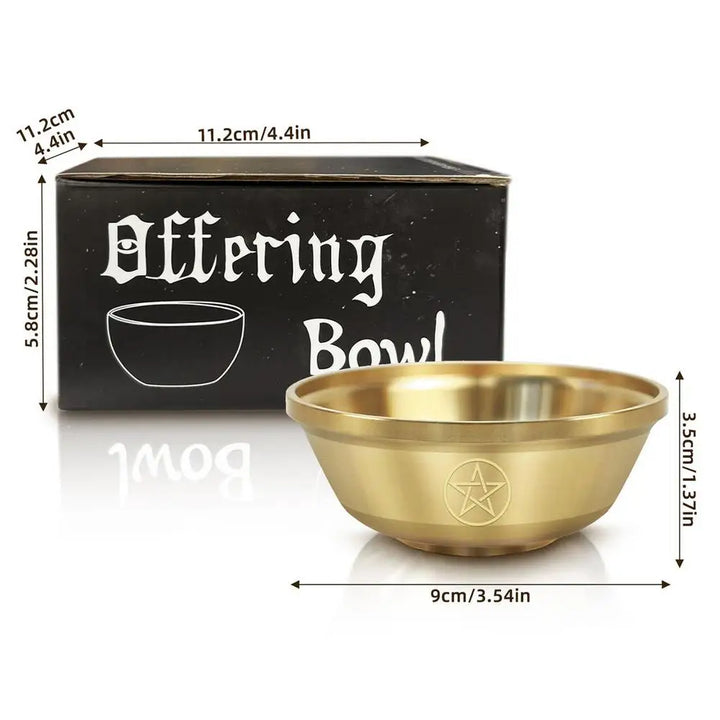Pentacle Altar Bowls