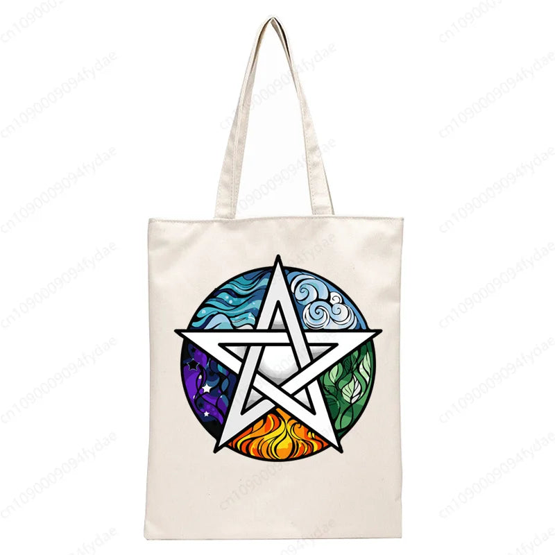 Pentacle Elements Tote Bag