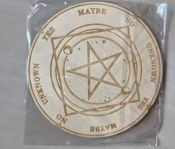 Pentacle Pendulum Wood Board