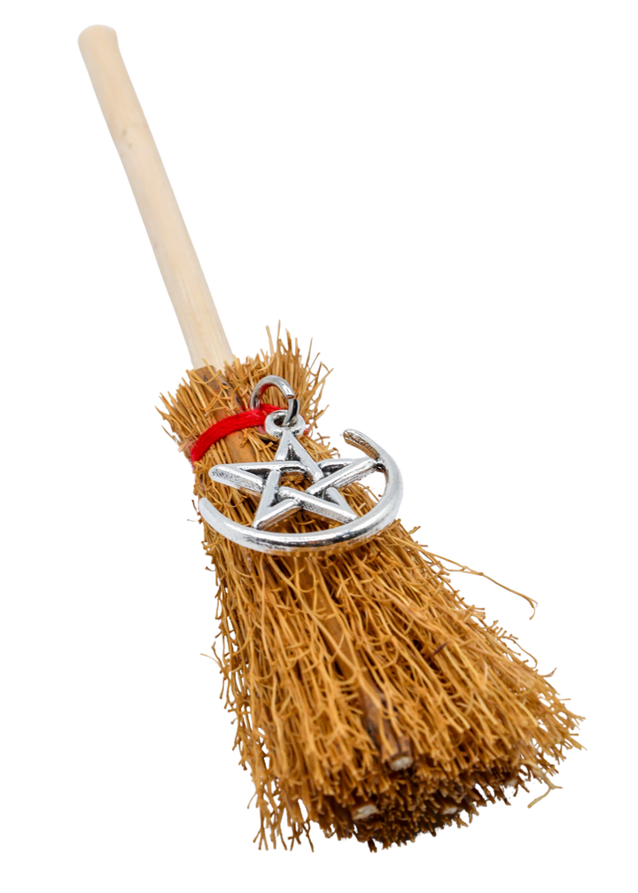Pentacle Witch Broom