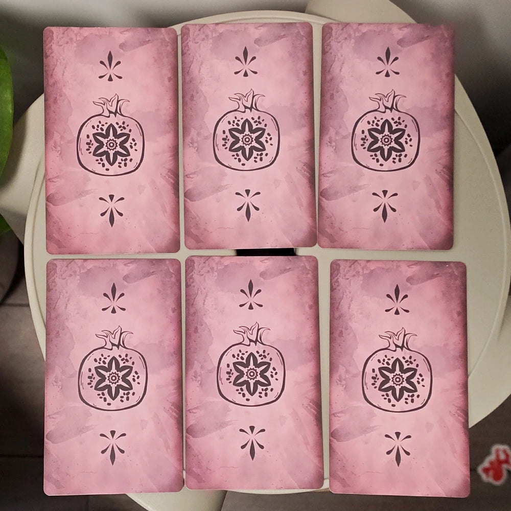 Persephone's Oracle Cards Back