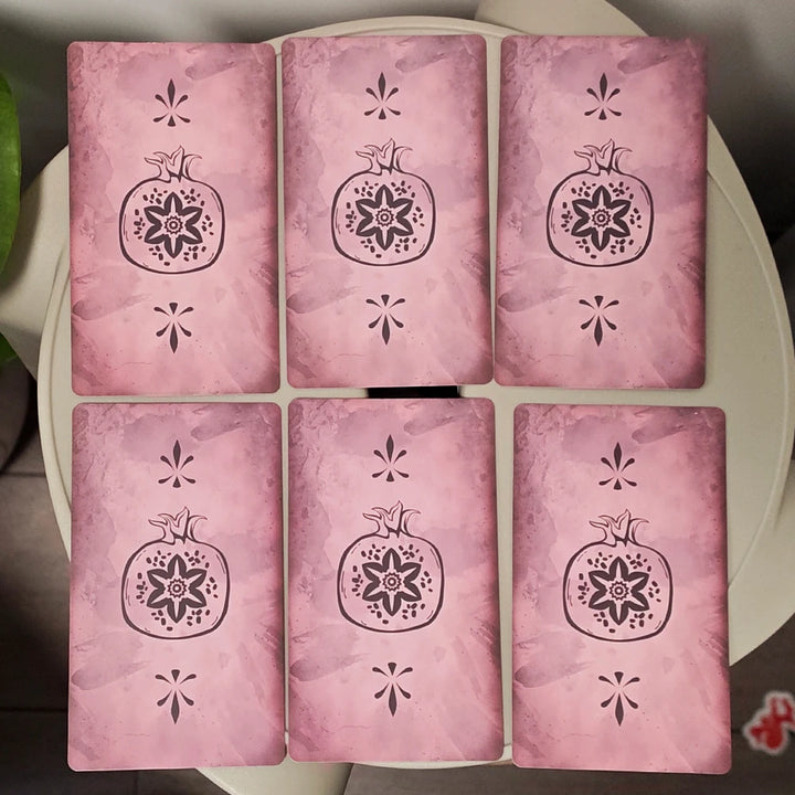 Persephone's Oracle Cards Back