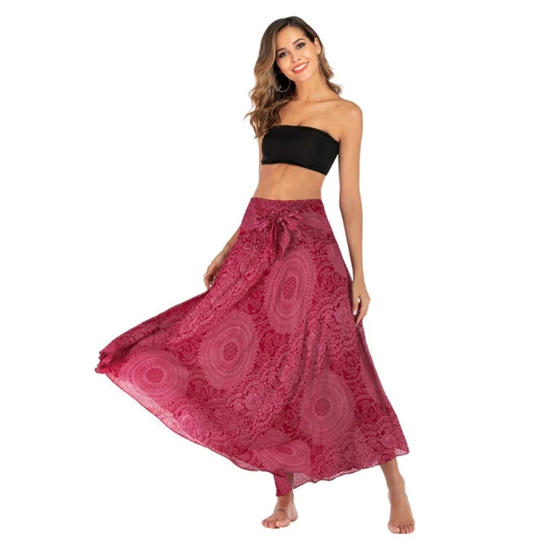 Pink Boho Skirt