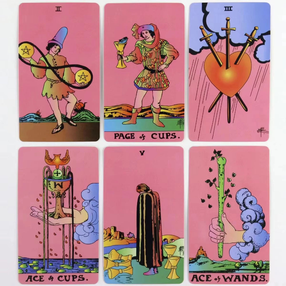 Pink Classic Tarot Cards