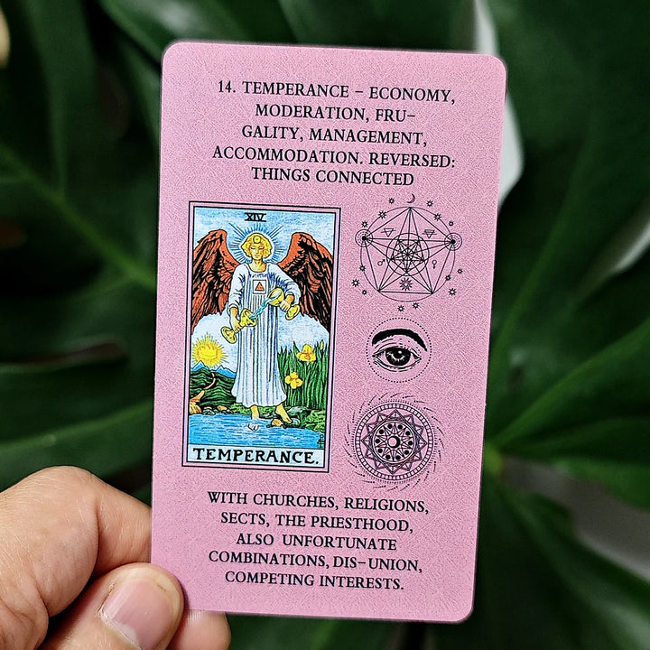 Pink Learning Tarot Deck