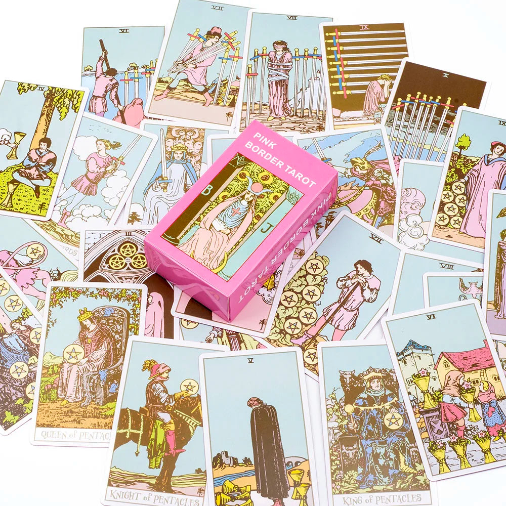 Pink Tarot Cards