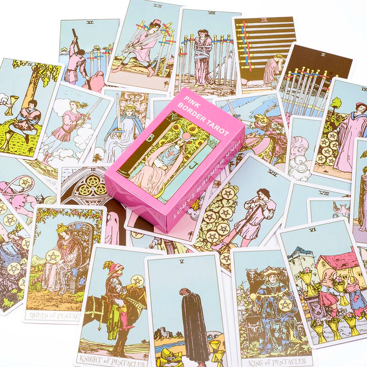 Pink Tarot Cards