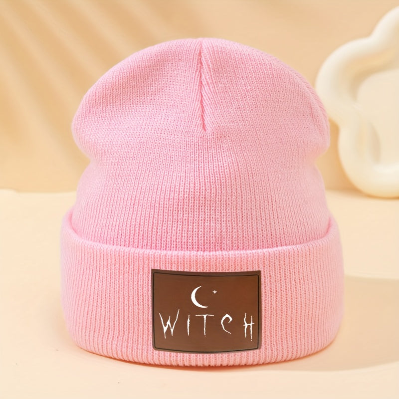 Pink Witch Beanie Hat