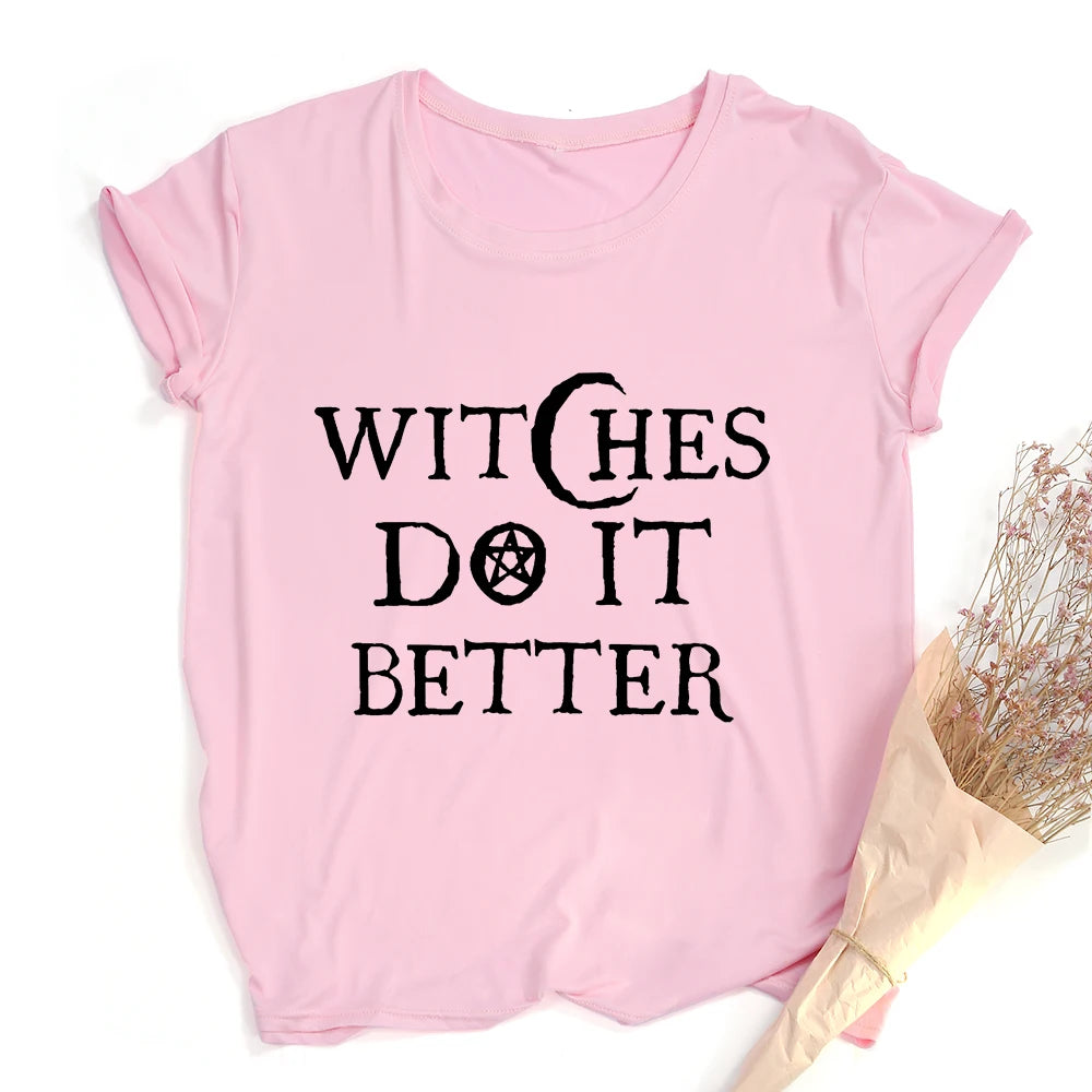 Pink Witches Do It Better T-Shirt