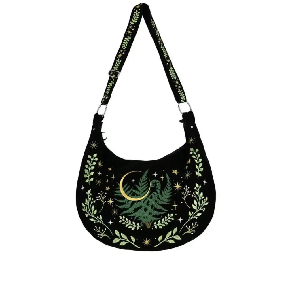 Plant Botanical Shoulder Bag Purse