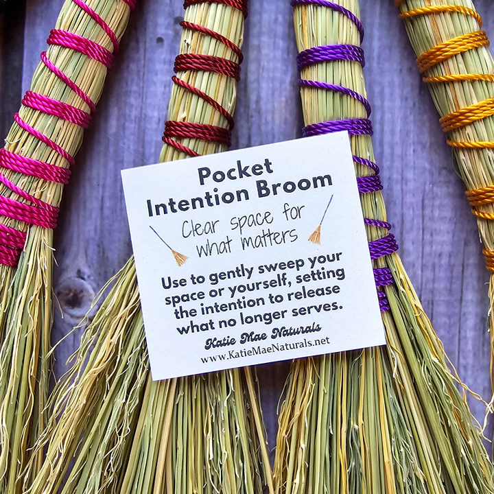 Pocket Intention Witch Brooms