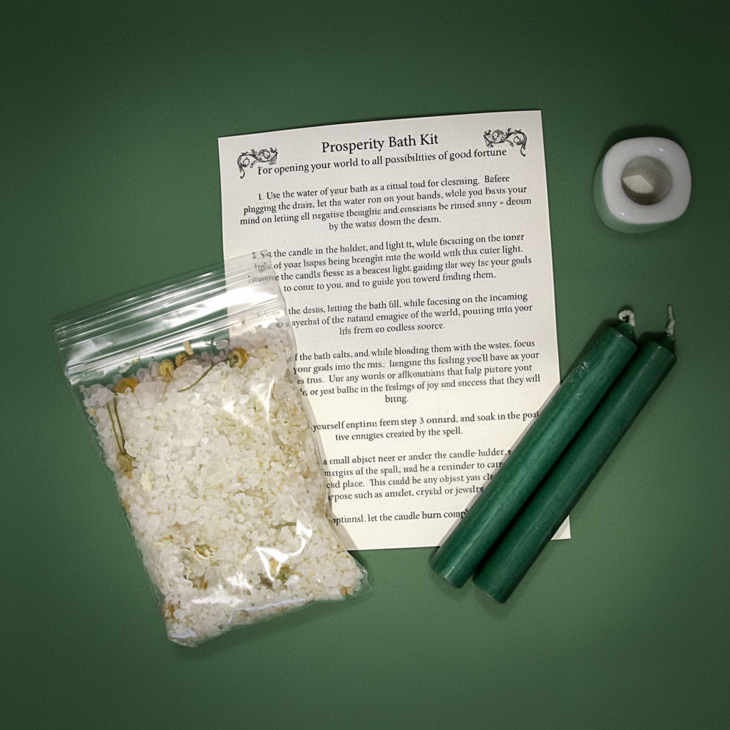 Prosperity Bath Salt Kit