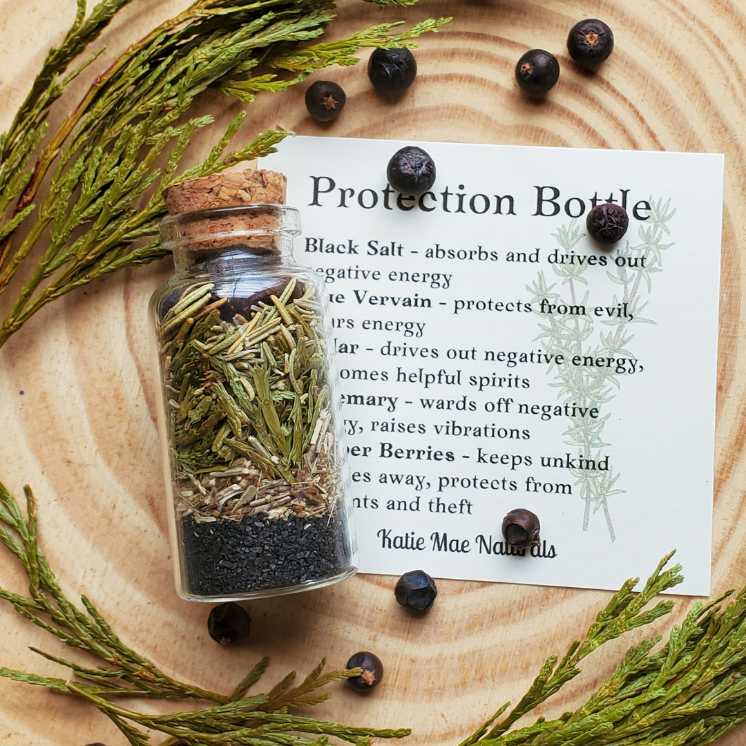 Protection Herb Bottle