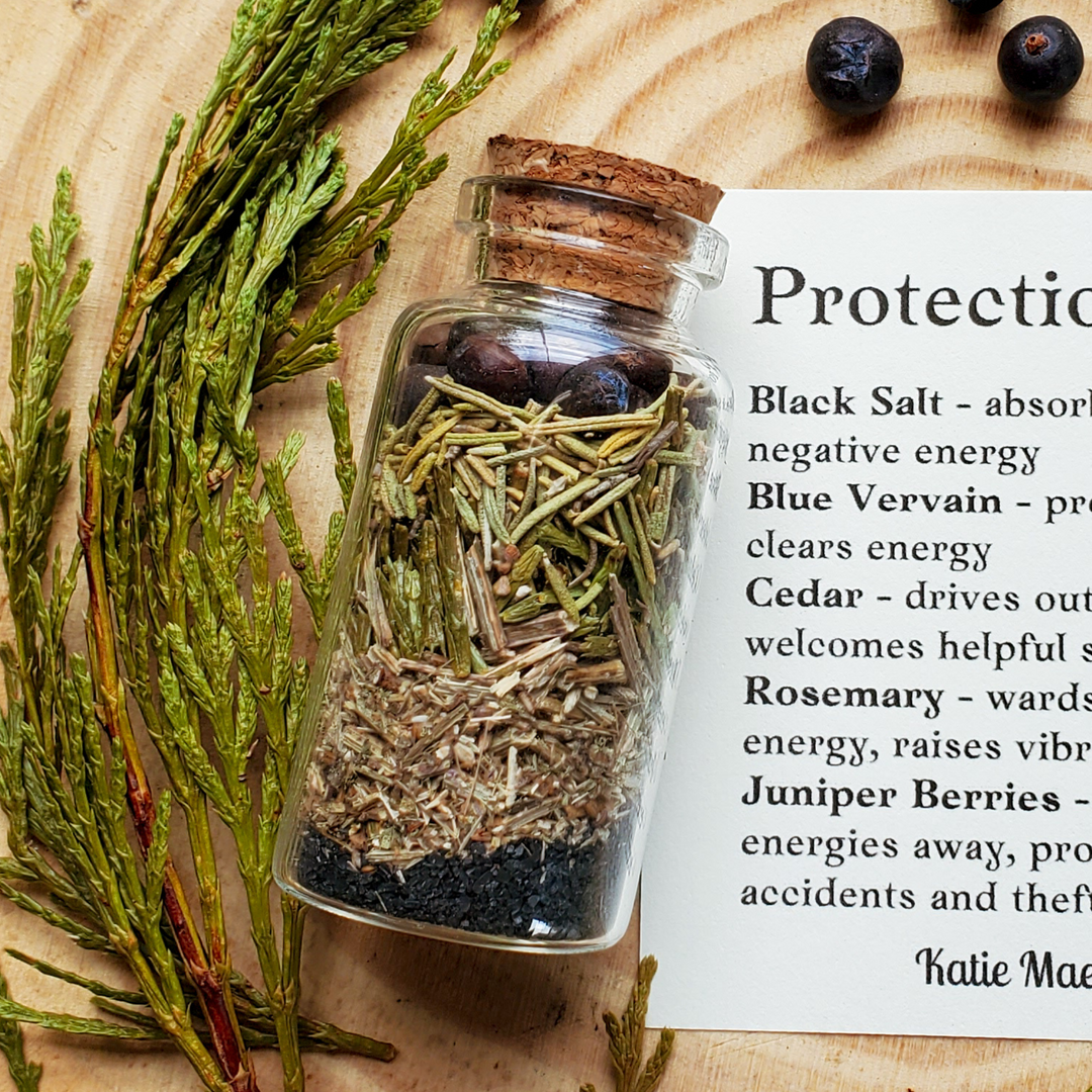 Protection Spell Bottles