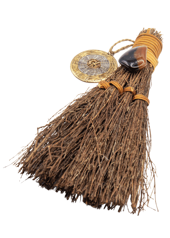 Pumpkin Spice Witch Broom