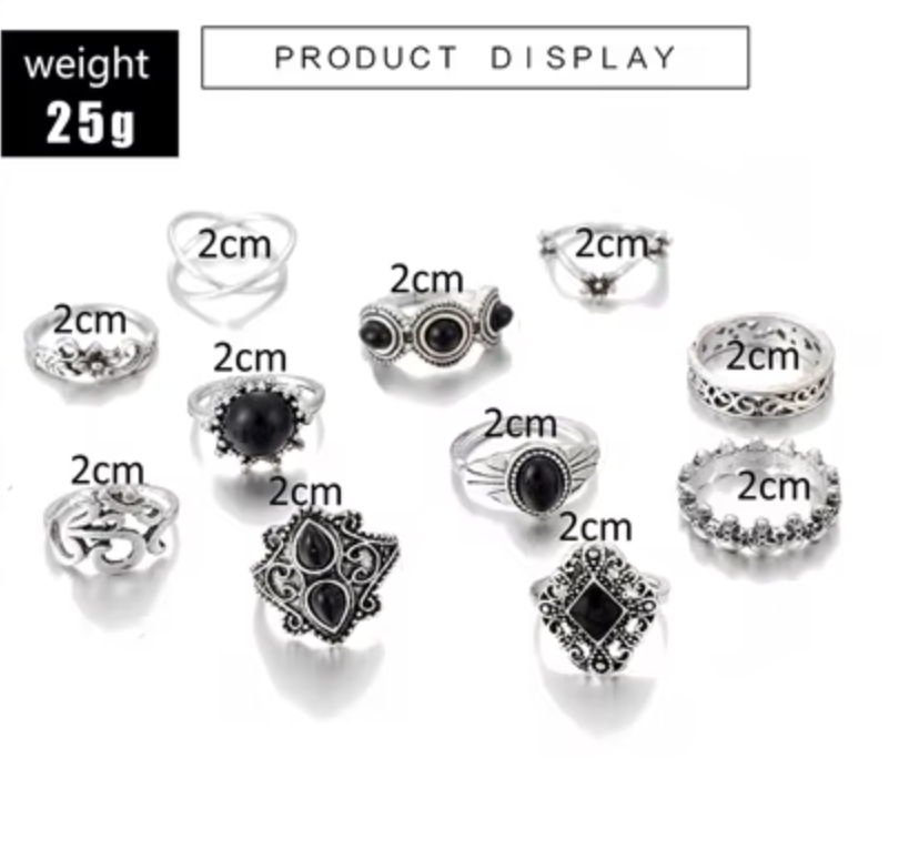 Punk Ring Set