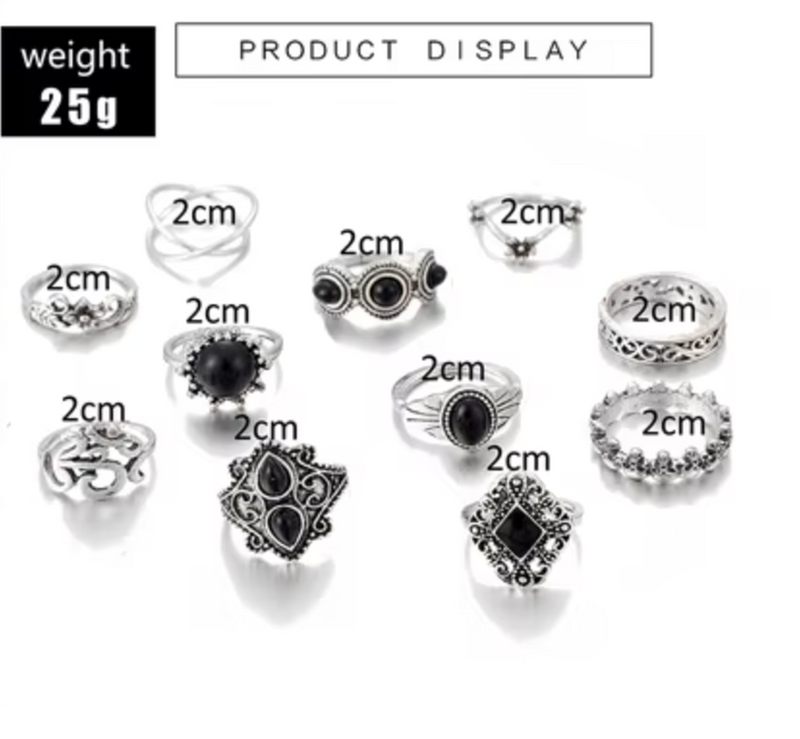 Punk Ring Set