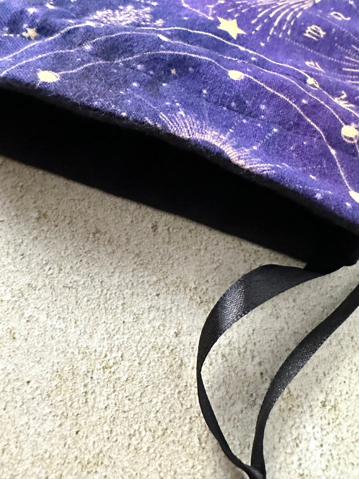 Purple Astrology Tarot Card Deck Bags
