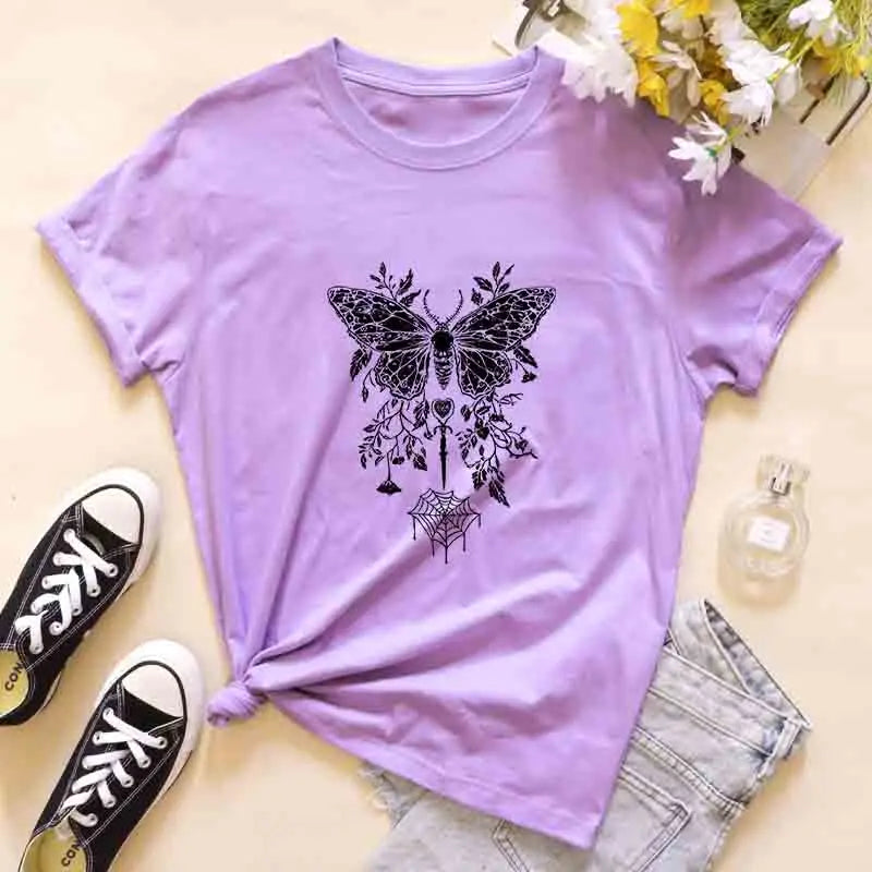 Purple Death Moth T-Shirt