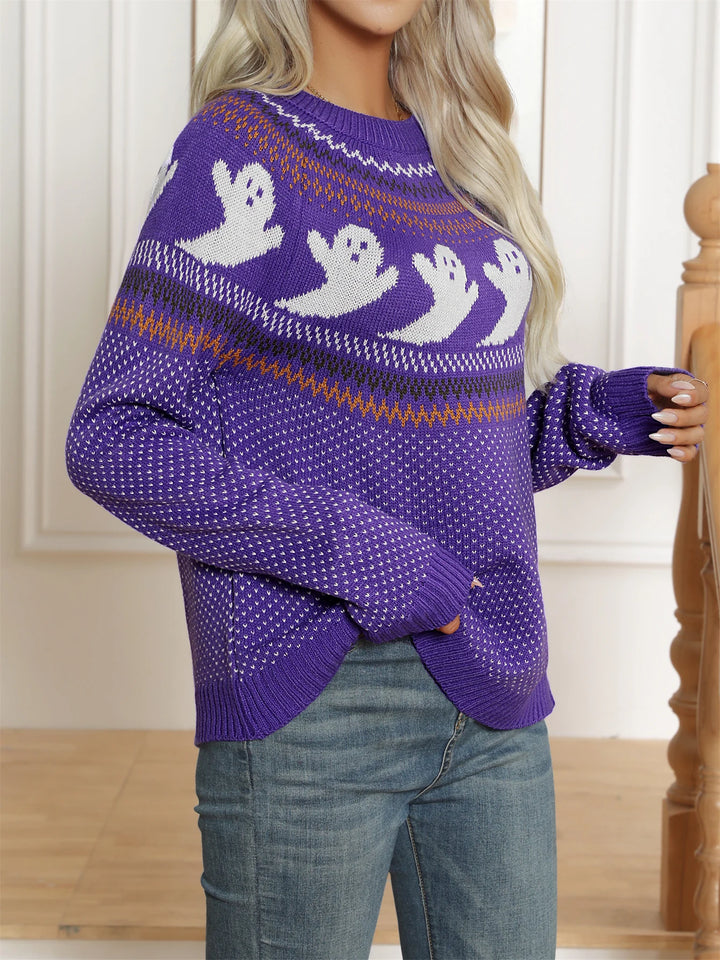 Purple Halloween Sweaters