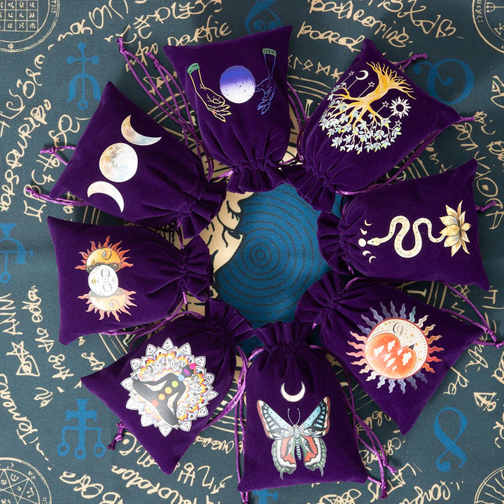 Purple Tarot Storage Bags