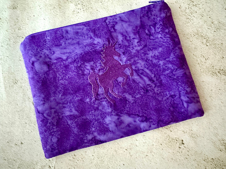 Purple Unicorn Tarot Card Bag