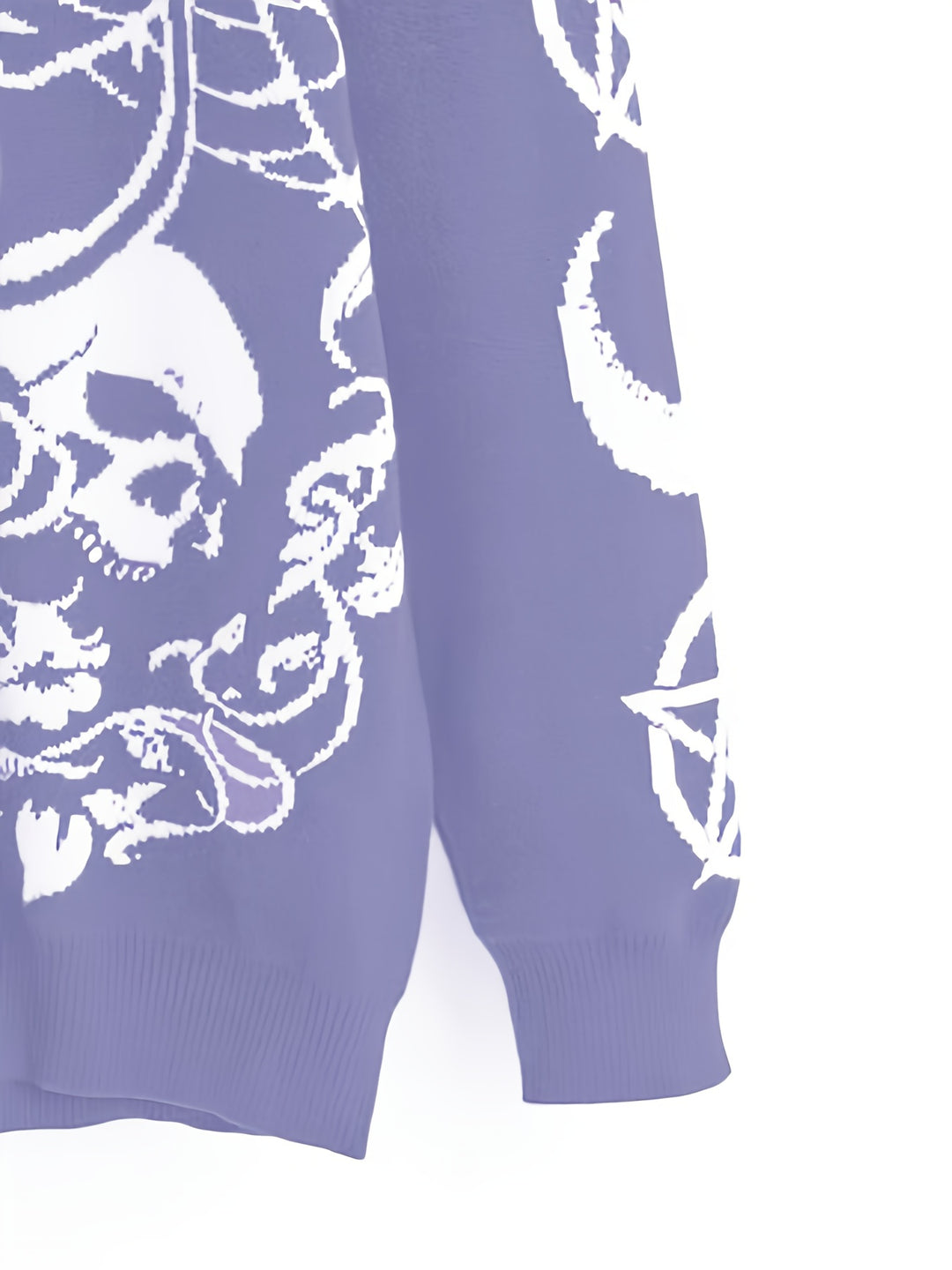 Purple Witch Cat Sweater