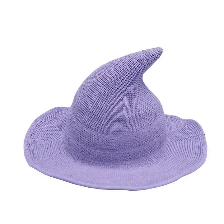 Purple Wool Witch Hat
