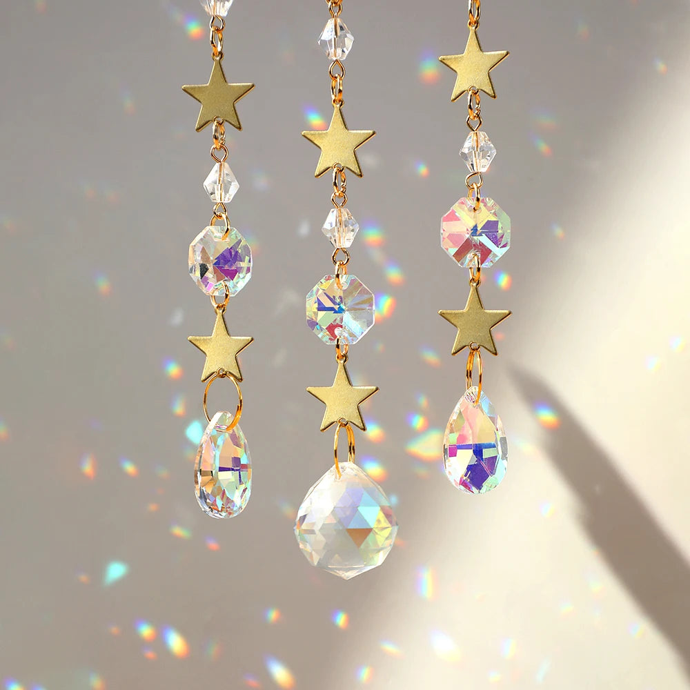 Rainbow Crystal Suncatchers