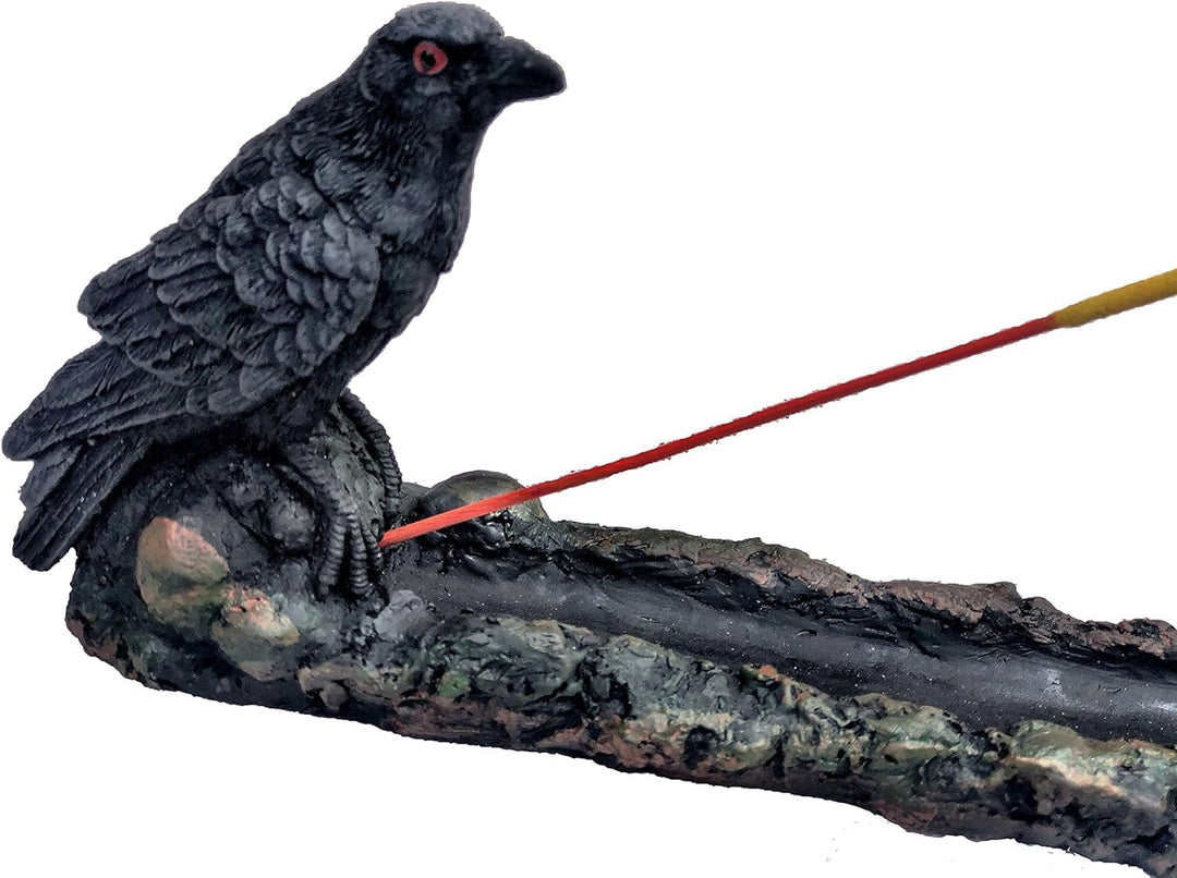 Raven Incense Holder