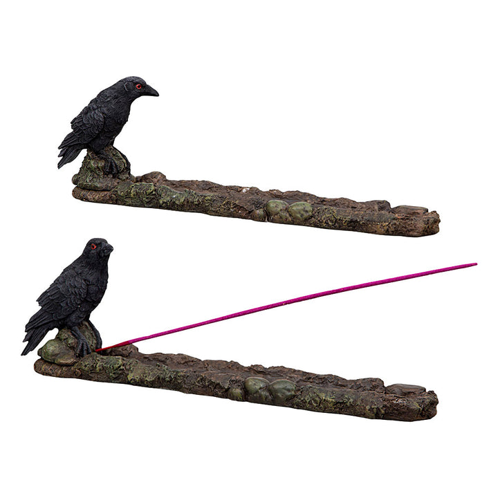 Raven Incense Holders 2pcs