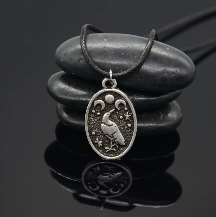 Raven Moon Necklace
