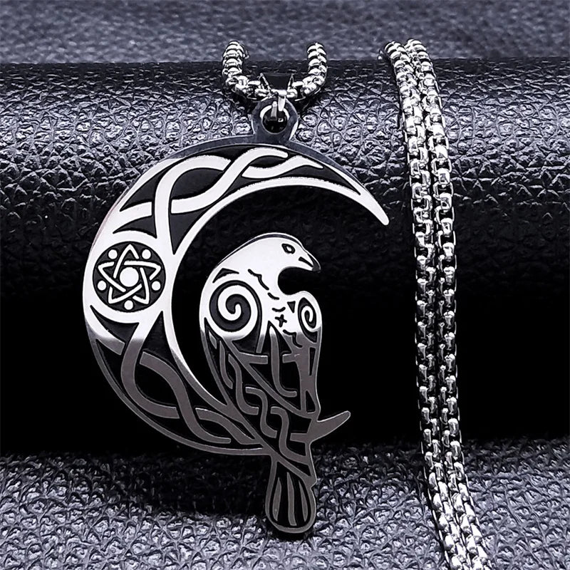 Raven Moon Necklace