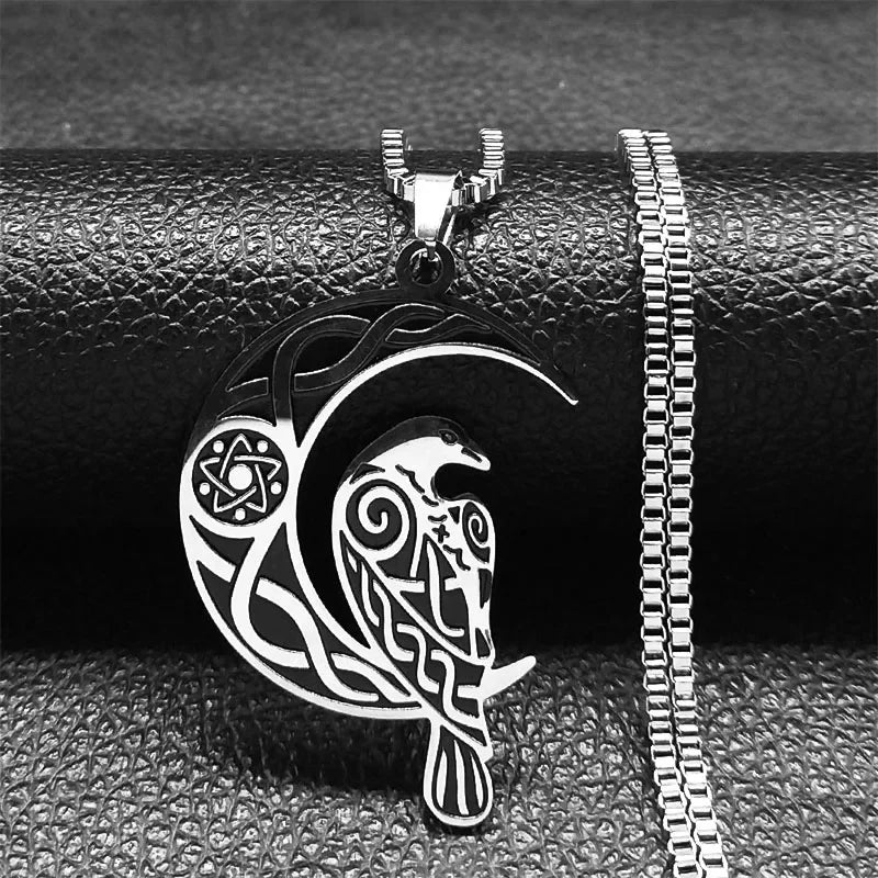 Raven Moon Necklace
