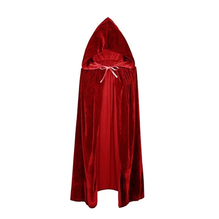 Red Velvet Witch Cloak