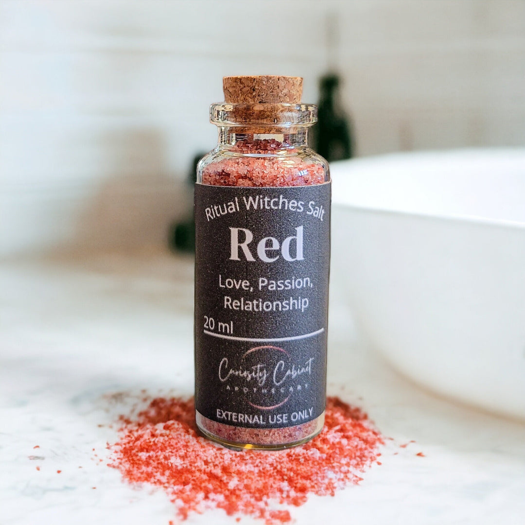 Red Witches Salt - Altar Kit