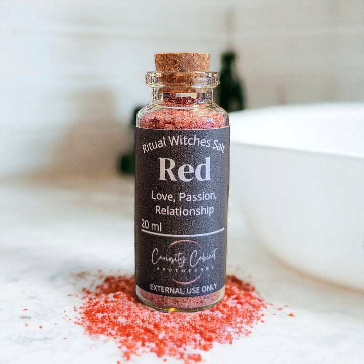 Red Witches Salt - Altar Kit