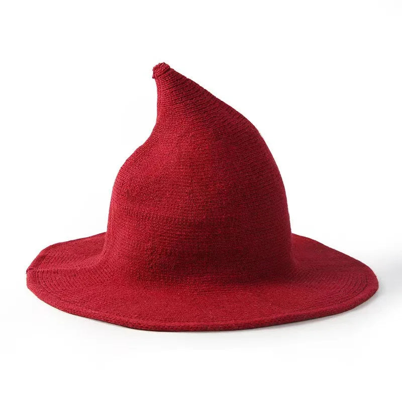 Red Wool Witch Hats