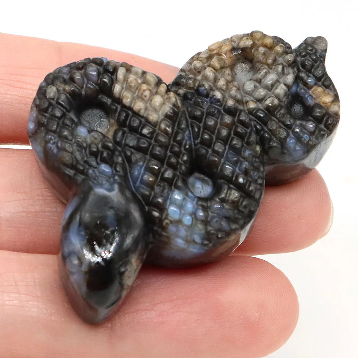 Rhoylite Crystal Snake