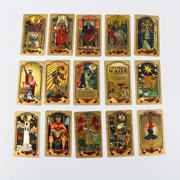 Rider Waite Gold Foil Tarot