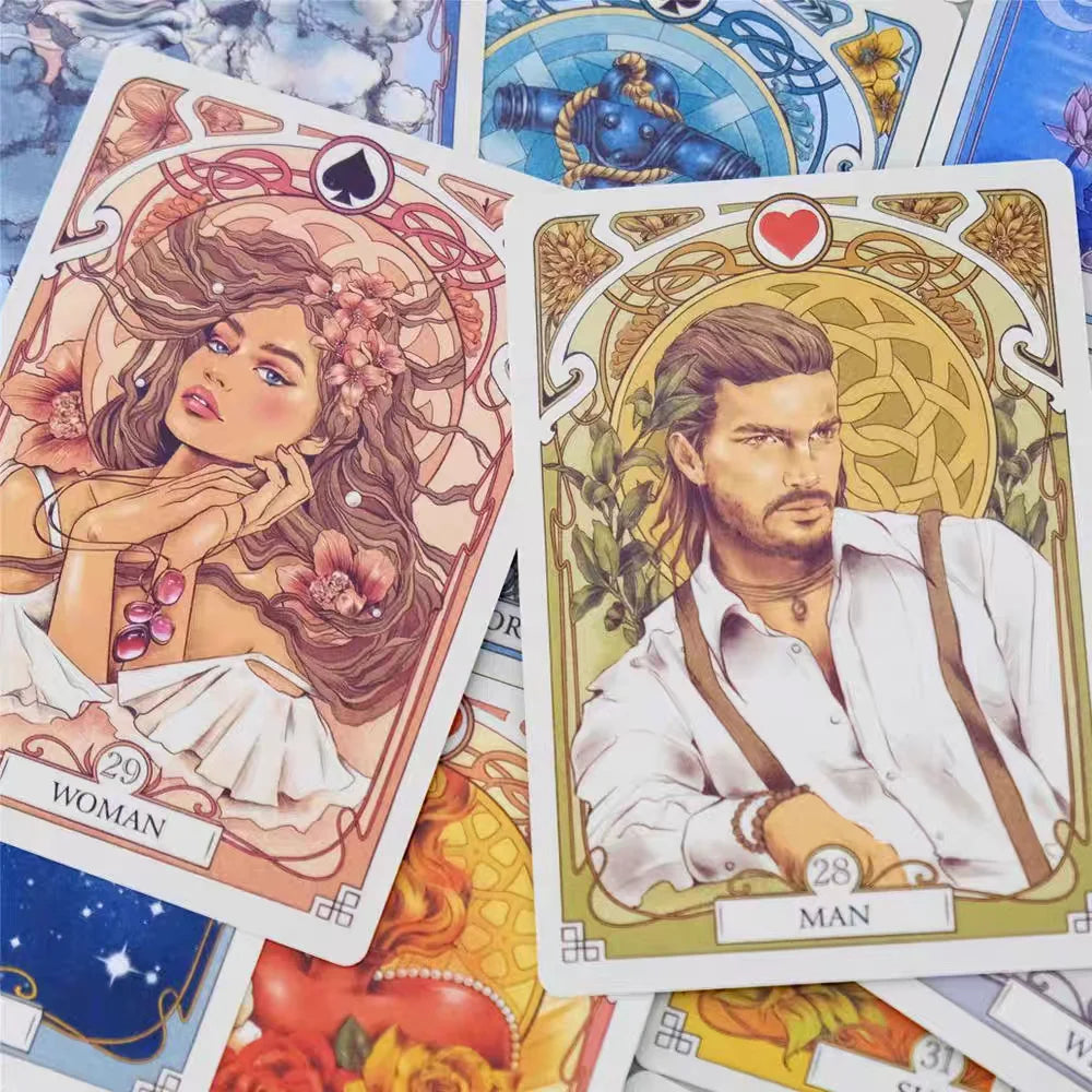 Romantic Lenormand Oracle Cards