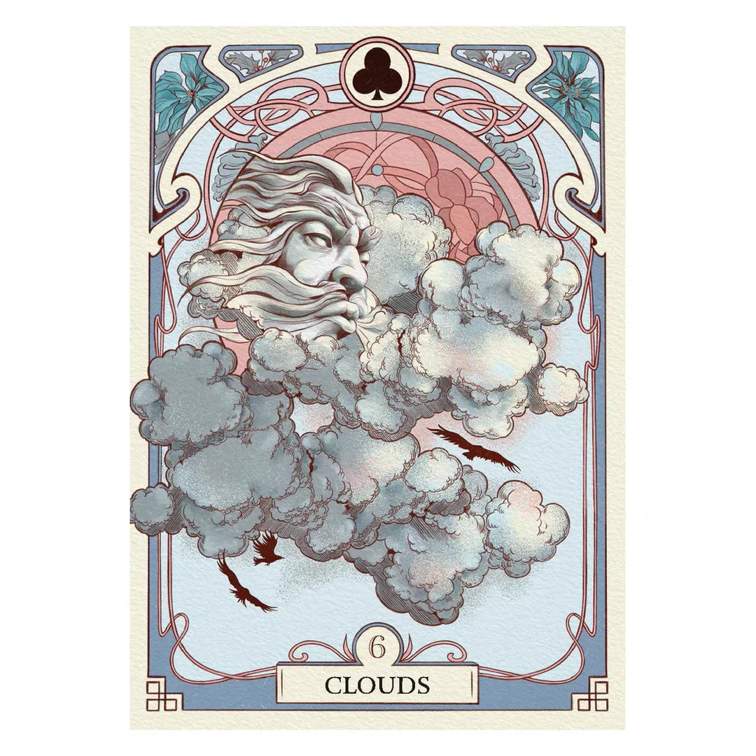 Romantic Lenormand Oracle Clouds