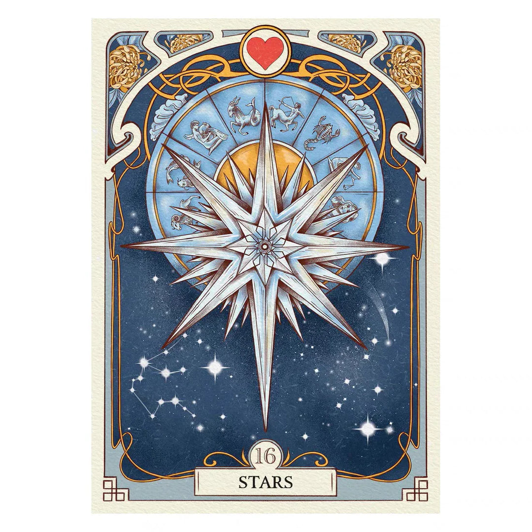 Romantic Lenormand Oracle Stars