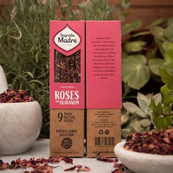 Roses and Olibanum Incense Sticks