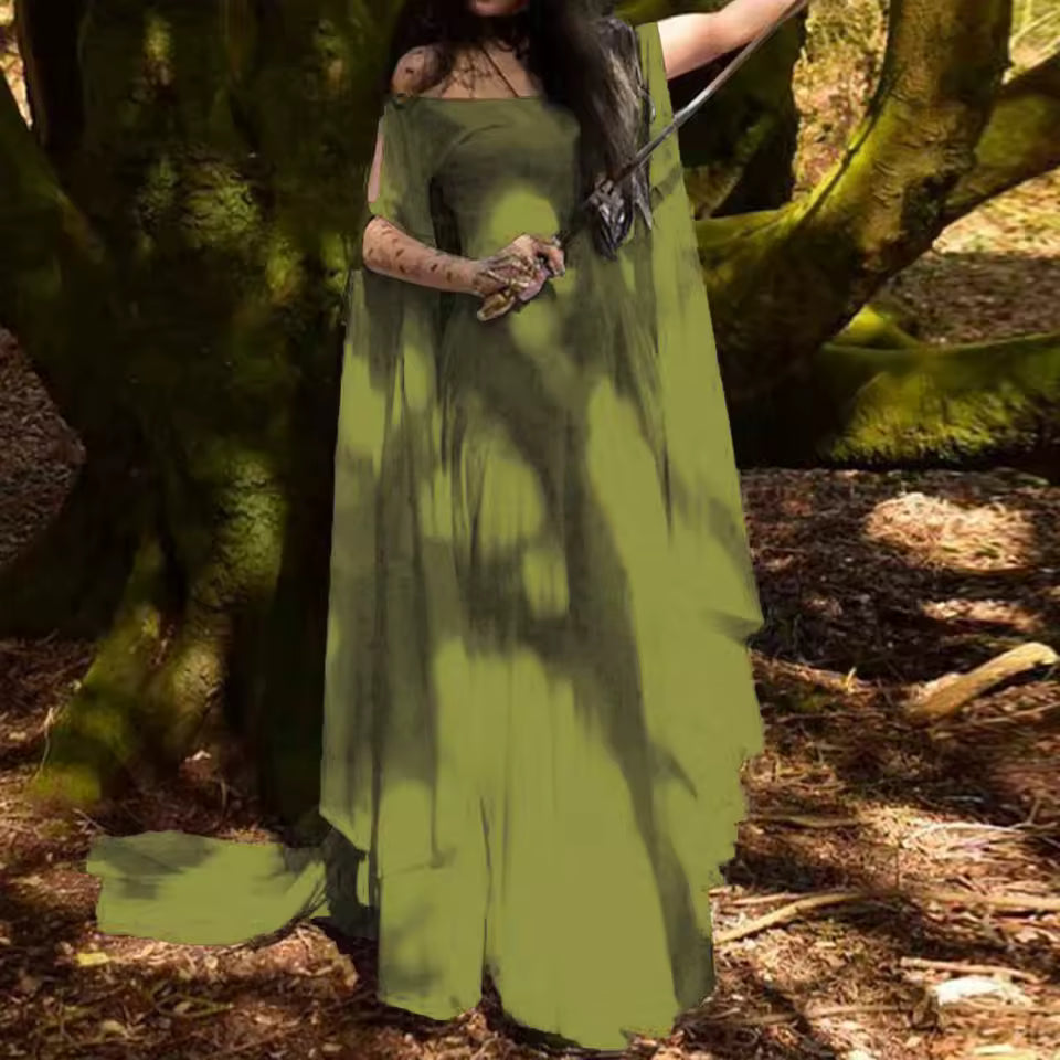 Ceremonial Witch Sheer Dress