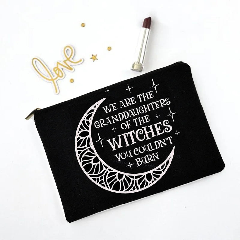 Witchy Cosmetic Make Up Bag | Green Witch Creations