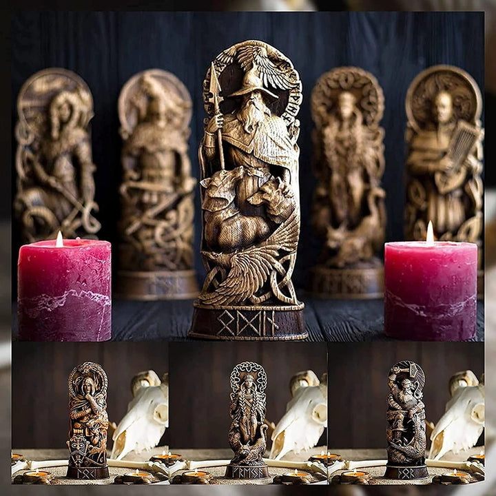 Norse Gods Statues | Green Witch Creations