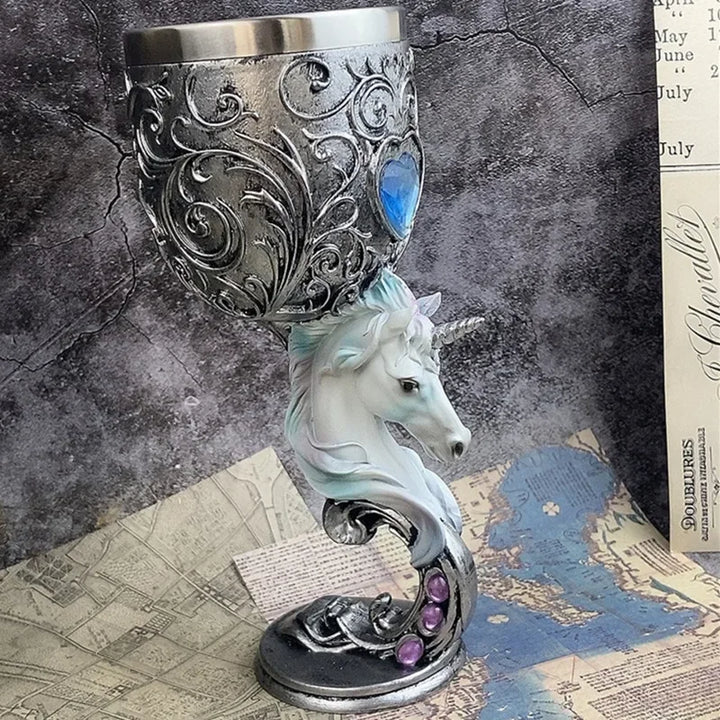 Unicorn Witchy Goblet Design Chalices For Sale | Green Witch Creations