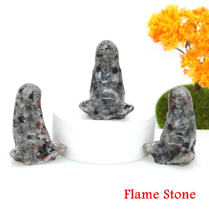 Flame Stone Crystal Goddess Mother Earth Figurines | Green Witch Creations