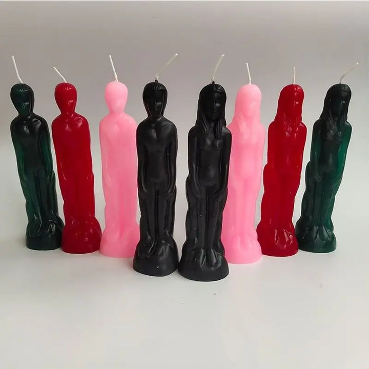 Female & Male Body Figurine Candle For Sale | Green Witch Creations